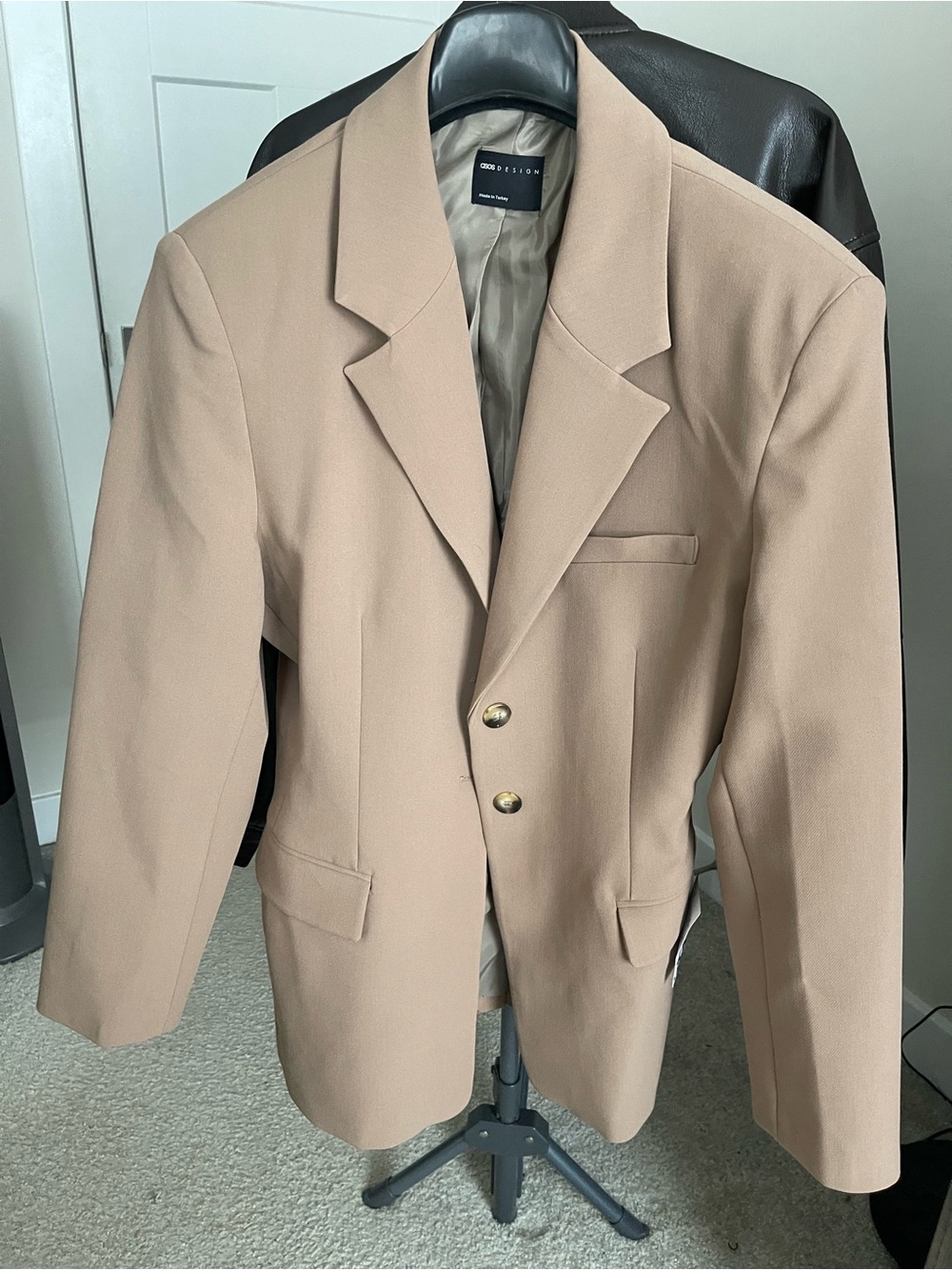ASOS Tailored Blazer Jacket in Light Beige